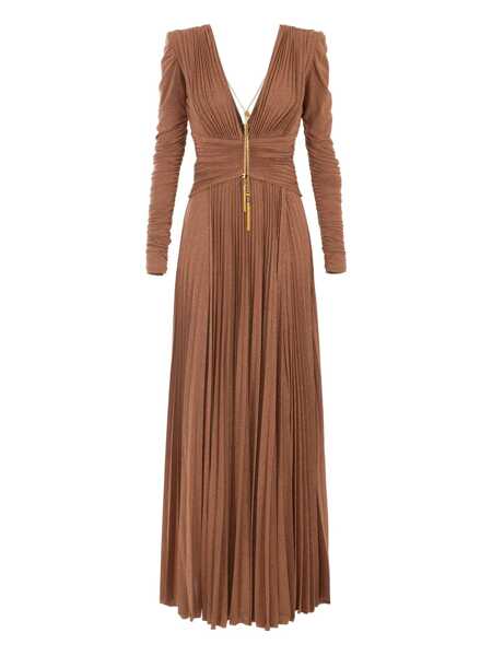 Rochii Elisabetta Franchi Elisabetta Franchi Dress BROWNSUGAR Femei (BM 18982074) 1