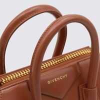 Genti de mana Givenchy Dama - Genti de mana Givenchy Givenchy Caramel Leather Antigona Top Handle Bag CARAMEL BROWN Femei (BM 18982428) - B-mall.ro
