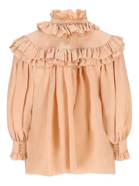 Camasi Chloe Chlo Shirts SAND BROWN Femei (BM 18982914) 2