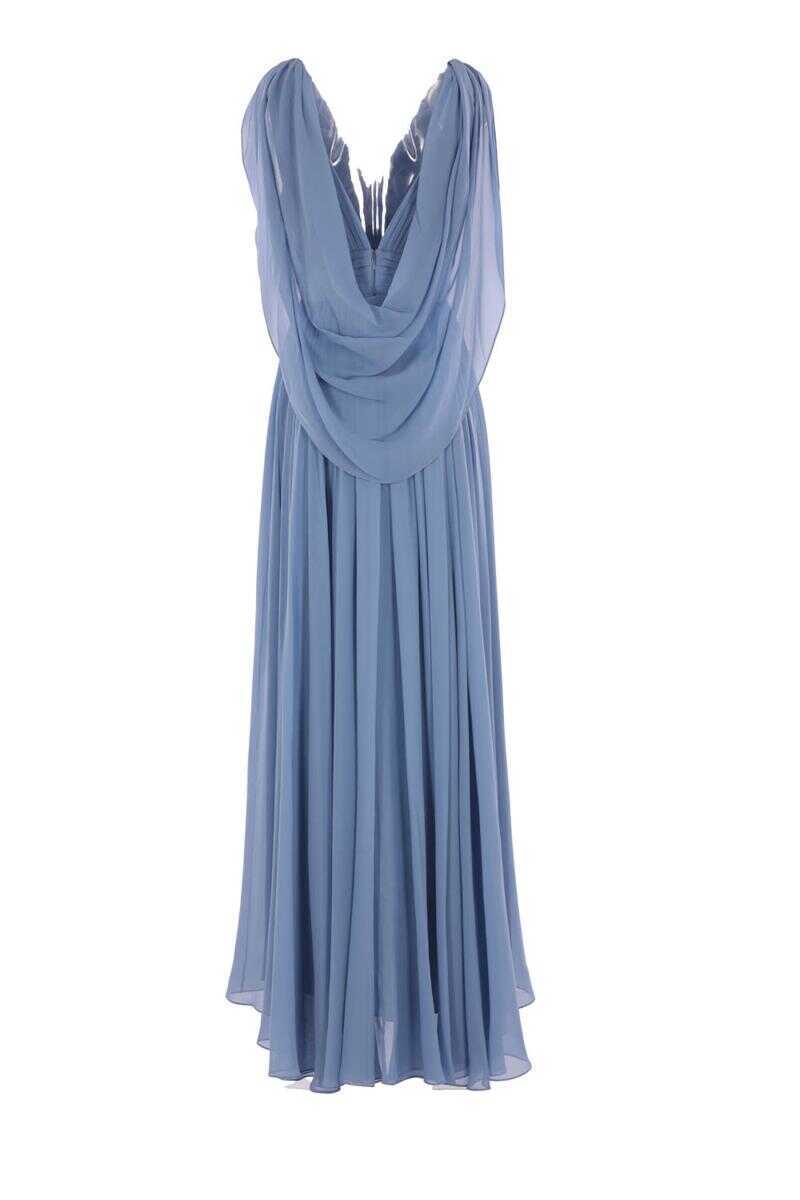 Rochii ELIE SAAB Elie Saab Dresses ORIENT BLUE Femei (BM 18983166) 2