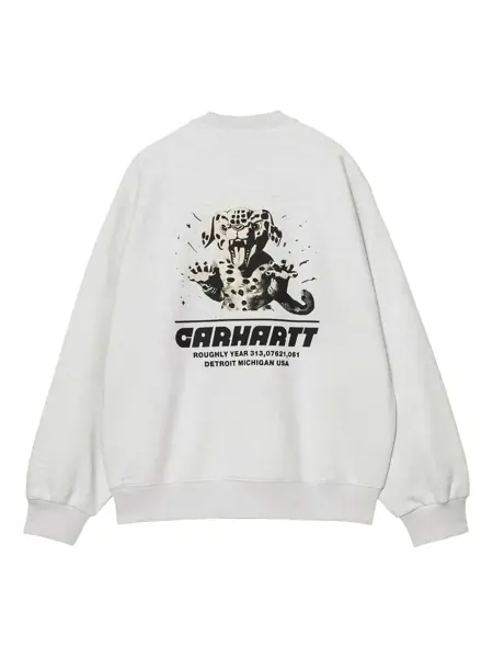 Pulovere Carhartt Carhartt Wip Wiptopia Sweat Clothing 482XX ASH HEATHER Femei (BM 18983955) 4