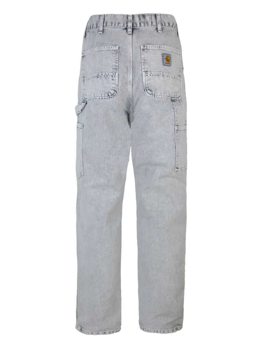 Pantaloni casual Carhartt Carhartt Wip Single Knee Pant Clothing 895F BLACK Femei (BM 18983958) 2