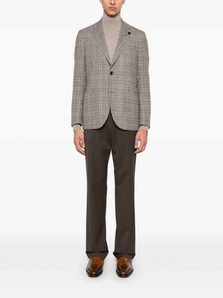 Geci Lardini Lardini Man Jacket Special Line Drop 7 Regular Clothing Beige Barbati (BM 18984000) 2