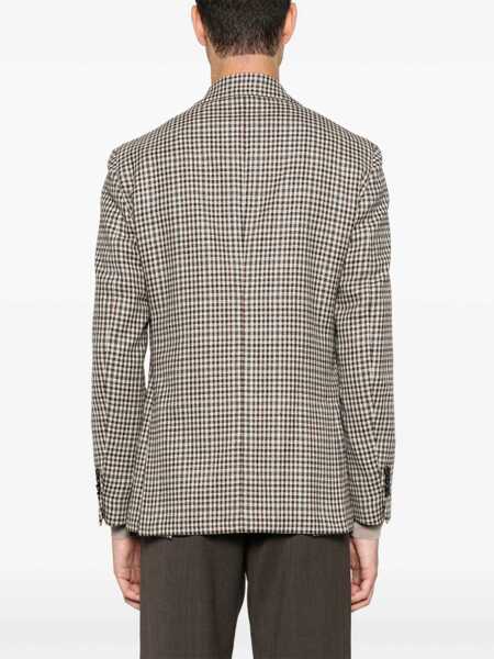Geci Lardini Lardini Man Jacket Special Line Drop 7 Regular Clothing Beige Barbati (BM 18984000) 4