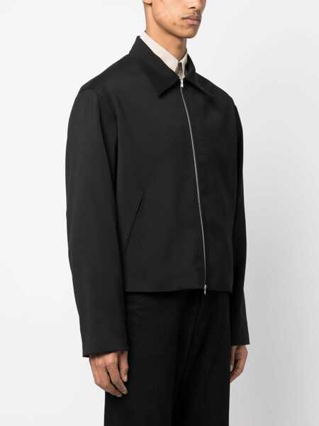 Geci OUR LEGACY Our Legacy Our Legacy Black Jacket With Zip Black Barbati (BM 18984549) 3