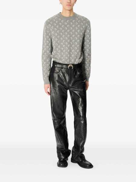 Pulovere MARINE SERRE Marine Serre Sweaters GREY Femei (BM 18984822) 2