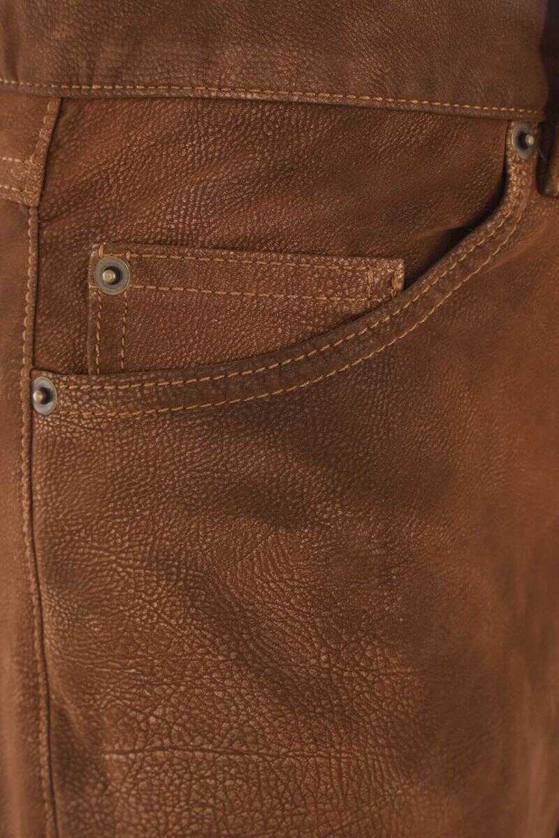 Pantaloni casual Isabel Marant Isabel Marant toile Trousers BROWN Femei (BM 18985089) 4