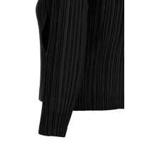 Pulovere PLEATS PLEASE ISSEY MIYAKE Dama - Cardigane PLEATS PLEASE ISSEY MIYAKE Pleats Please Issey Miyake Monthly Colors: August Cardigan Black Femei (BM 18985188) - B-mall.ro