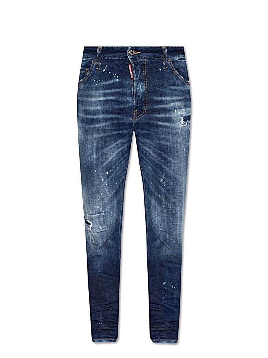 Topuri DSQUARED2 DSQUARED2 Topwear BLUE Barbati (BM 18985527) 1