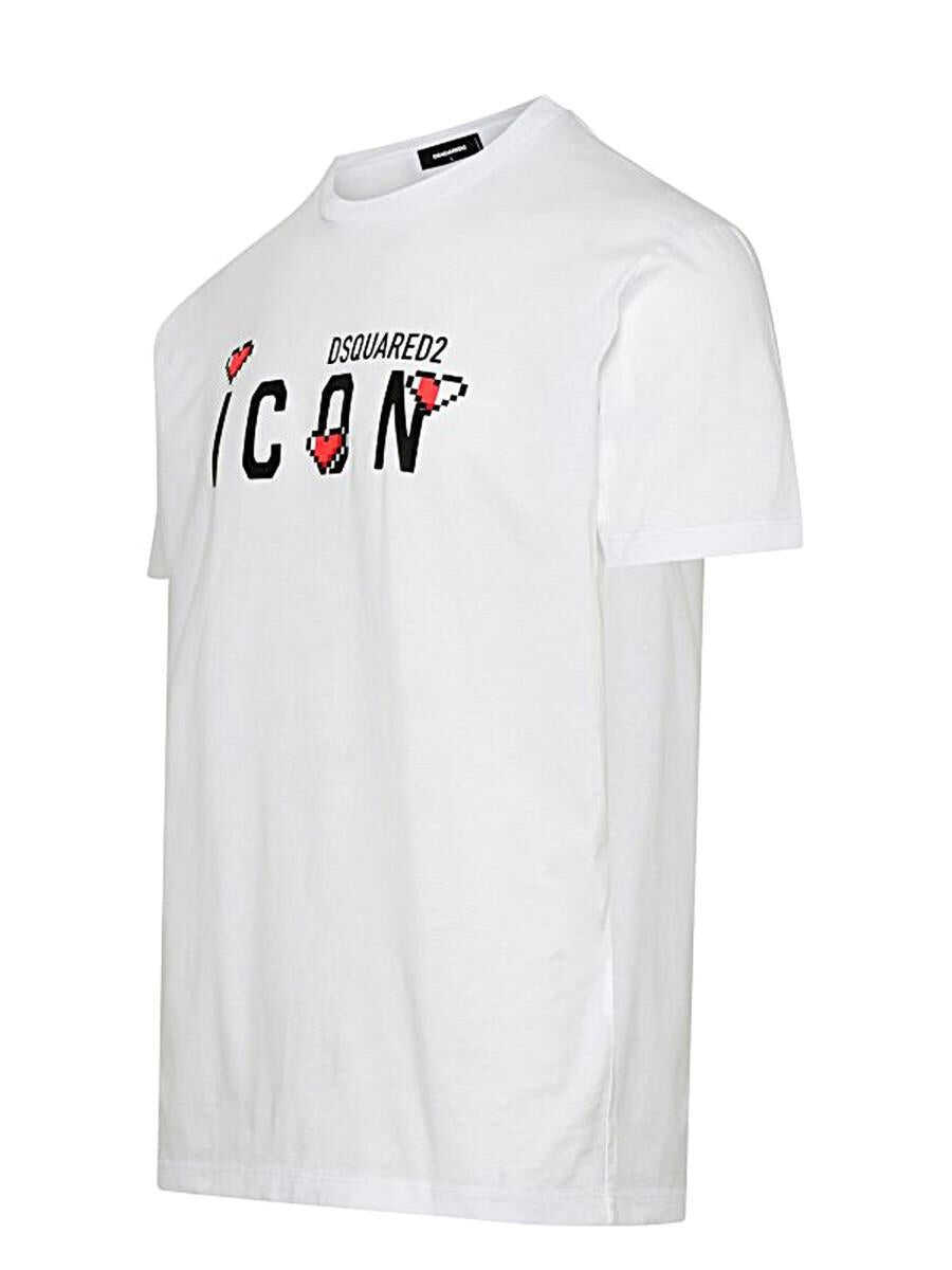 Topuri DSQUARED2 DSQUARED2 Topwear White Barbati (BM 18985617) 3