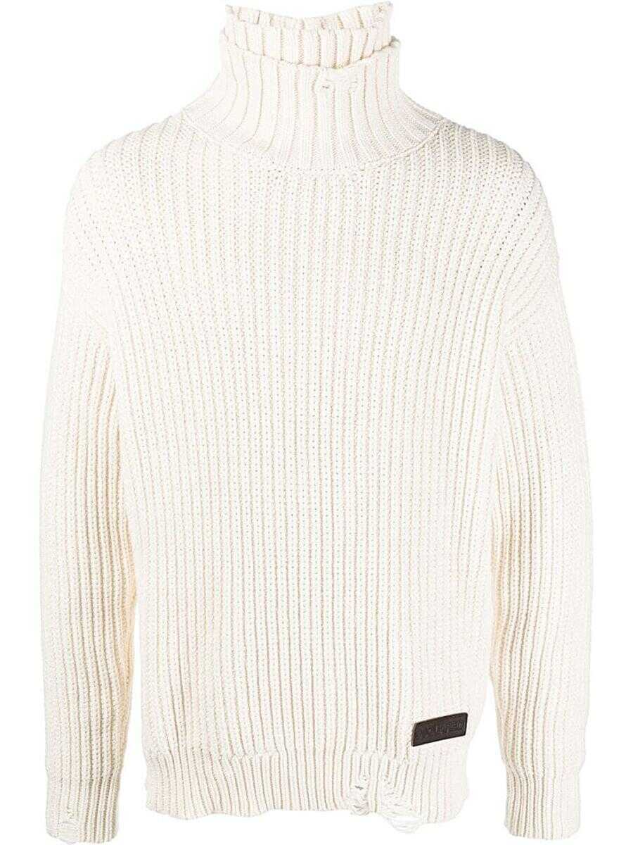 Topuri DSQUARED2 DSQUARED2 Topwear White Barbati (BM 18985623) 1