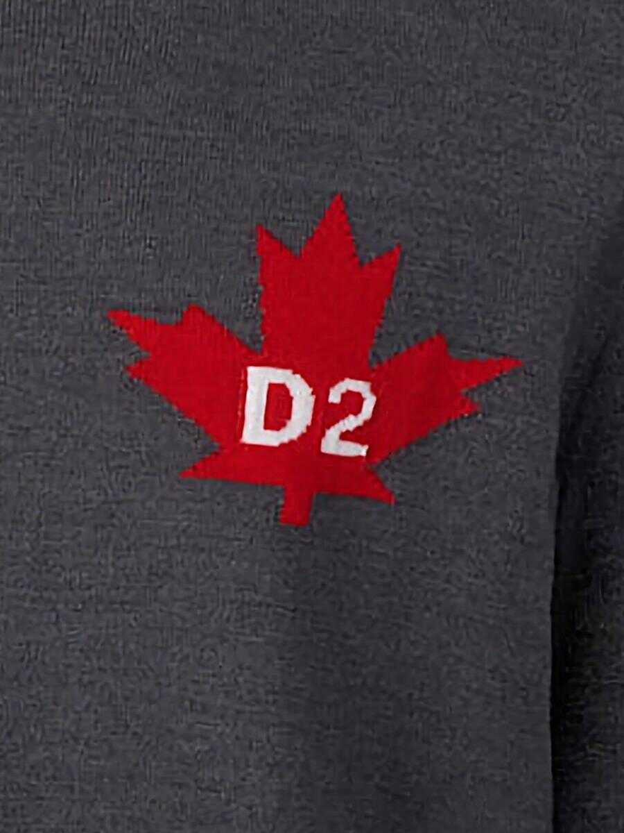 Topuri DSQUARED2 DSQUARED2 Topwear Grey Barbati (BM 18985656) 3