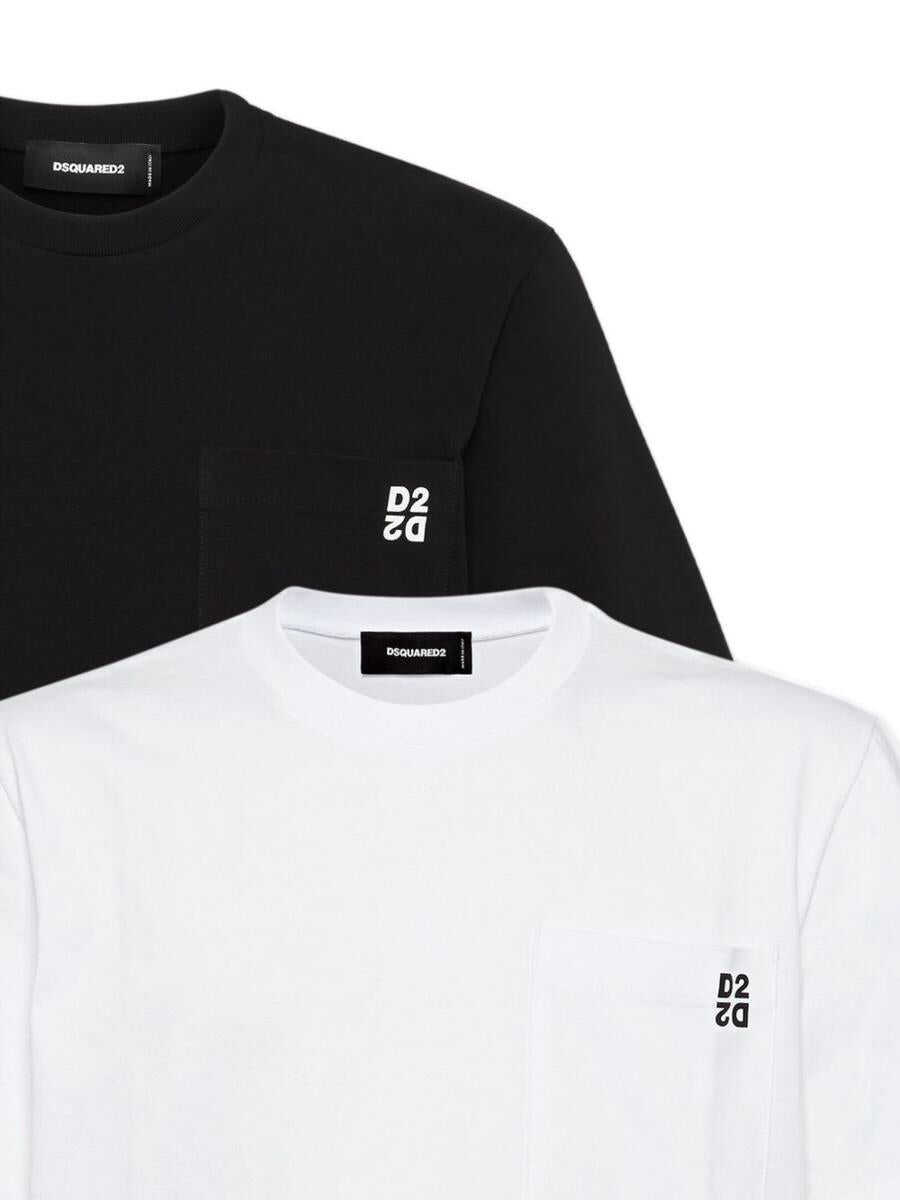 Topuri DSQUARED2 DSQUARED2 T-Shirts And Polos MULTICOLOR Barbati (BM 18985797) 2