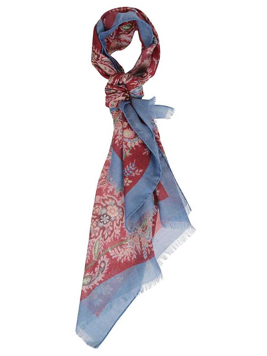 Esarfe ETRO Etro Scarf BLUE Femei (BM 18986532) 1