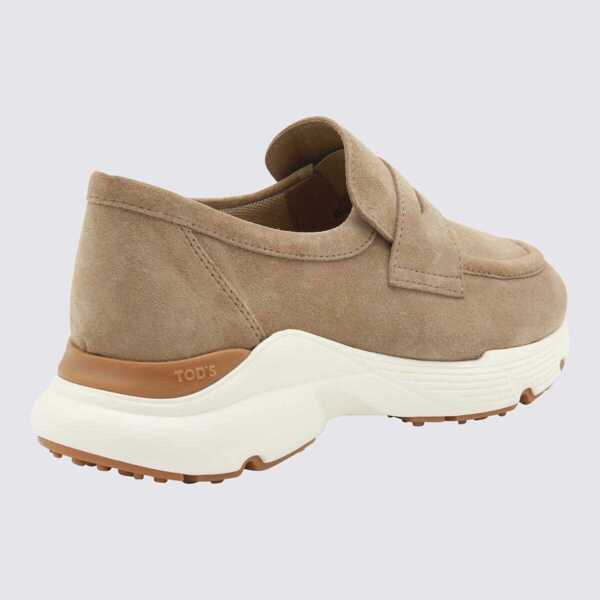 Mocasini TODS TodS Beige Leather Loafers WHITE Femei (BM 18986712) 3