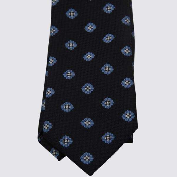 Cravate ZEGNA Zegna Blue Silk Tie BLUE Barbati (BM 18986772) 2
