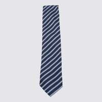 Cravate Zegna Blue Navy Silk Tie Barbati