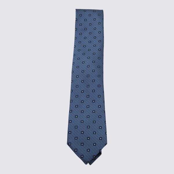 Cravate ZEGNA Zegna Light Blue Silk Tie BLUE Barbati (BM 18986790) 1