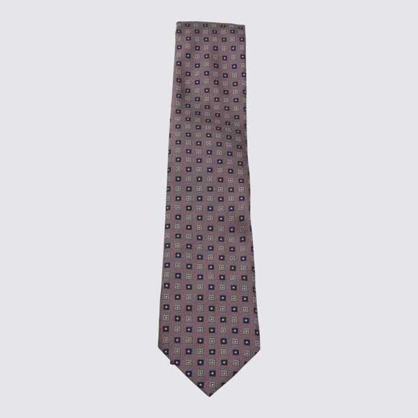Cravate ZEGNA Zegna Pink Silk Tie PINK Barbati (BM 18986832) 1