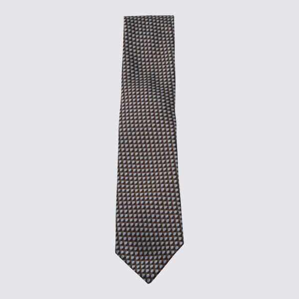 Accesorii ZEGNA Zegna Ties BROWN Barbati (BM 18986880) 1
