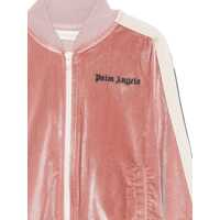 Geci de iarna pentru Fete - Geci de iarna Palm Angels PA CHENILLE TRACK JKT ANTIQUE ROSE BLACK Pink Fete (BM 18987336) - B-mall.ro