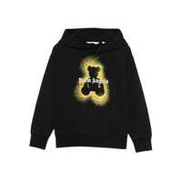 Bluze de trening PA SPRAY BEAR REG.HOODIE BLACK - OCHER Y Baieti