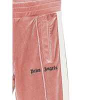 Pantaloni de trening pentru Fete - Pantaloni de trening Palm Angels PA CHENILLE TRACK FLARE PANT ANTIQUE ROS Pink Fete (BM 18987342) - B-mall.ro