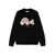 Palm Angels PALM ANGELS BEAR CREWNECK BLACK BROWN Black  