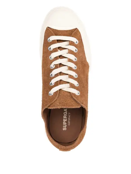 Sneakers Superga 2432 WORKS SUEDE FLESH OUT SNEAKERS Brown Barbati (BM 18987417) 4