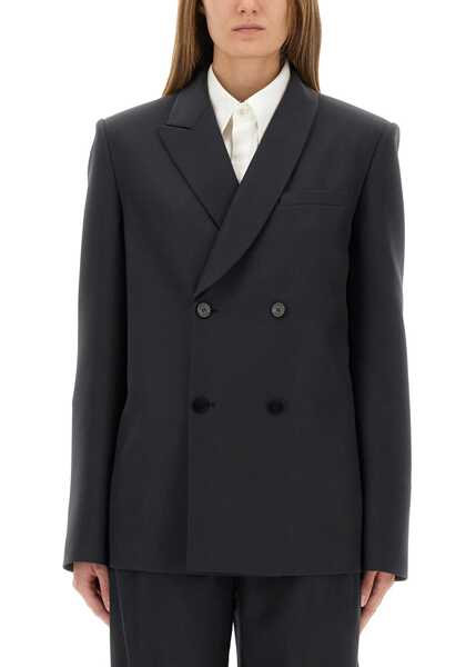 Sacouri Zona20 Milano Double-Breasted Jacket Petra BLUE Femei (BM 18987424) 1