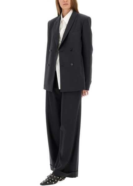 Pantaloni casual Zona20 Milano Pants Petra BLUE Femei (BM 18987433) 2