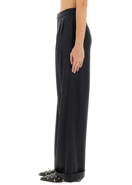 Pantaloni casual Zona20 Milano Pants Petra BLUE Femei (BM 18987433) 4