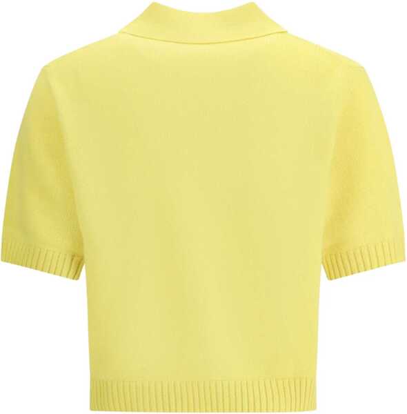 Tricouri Polo Givenchy Short Sleeve Polo ACID YELLOW Femei (BM 18987484) 3
