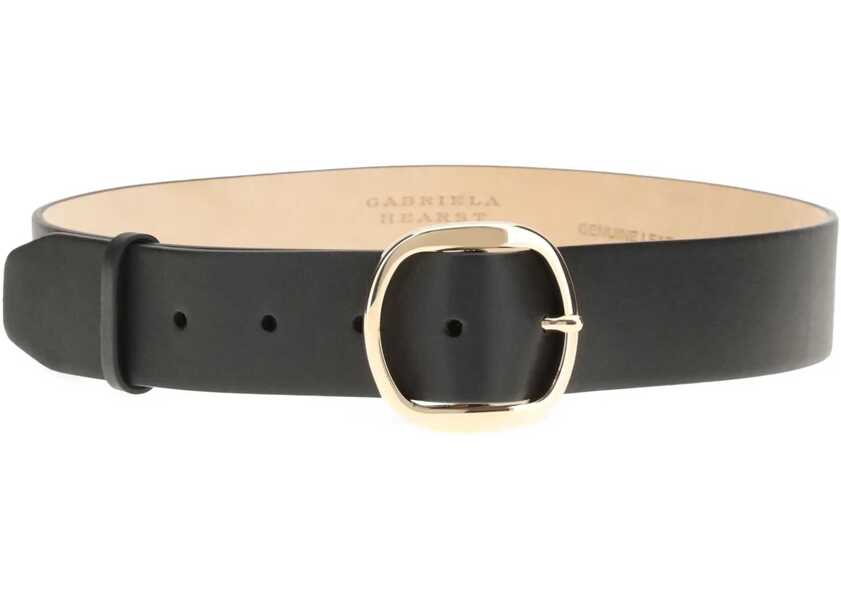 Curele GABRIELA HEARST Elster Belt BLACK Femei (BM 18987487) 1