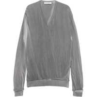 Pulovere V neck Grey Sweater Barbati