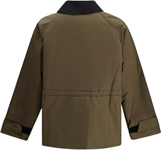 Geci Parka GR10K Padded Corduroy-Collar Parka SOIL BROWN Barbati (BM 18987619) 3