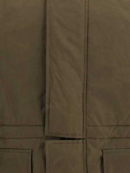 Geci Parka GR10K Padded Corduroy-Collar Parka SOIL BROWN Barbati (BM 18987619) 4