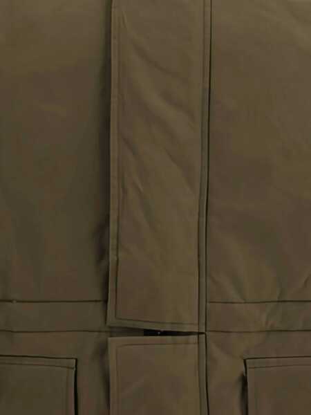 Geci Parka GR10K Padded Corduroy-Collar Parka SOIL BROWN Barbati (BM 18987619) 5