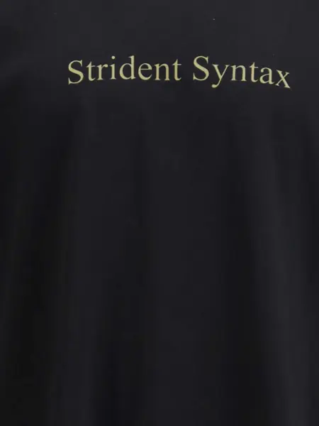 Tricouri GR10K The Heavy Weight longsleeve T-shirt STRIDENT SYNTAX BLACK Barbati (BM 18987646) 5