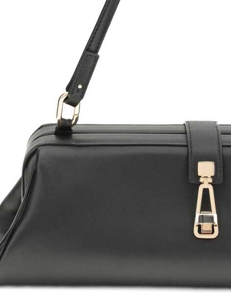 Genti plic GABRIELA HEARST Paola Clutch BLACK Femei (BM 18987670) 4