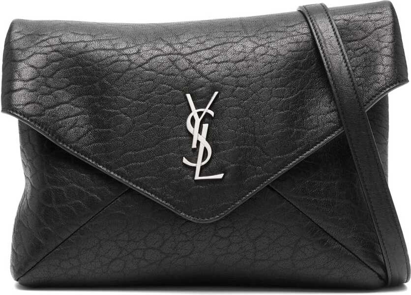 Genti de mana Saint Laurent Messenger Envelope Cassandra Bag BLACK Barbati (BM 18988633) 1