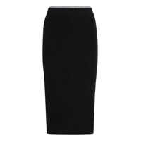 Fuste Pinko Nuova Guinea Ribbed Knit Skirt Femei