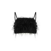 Topuri Pinko Salagiochi Feather Detail Top Femei