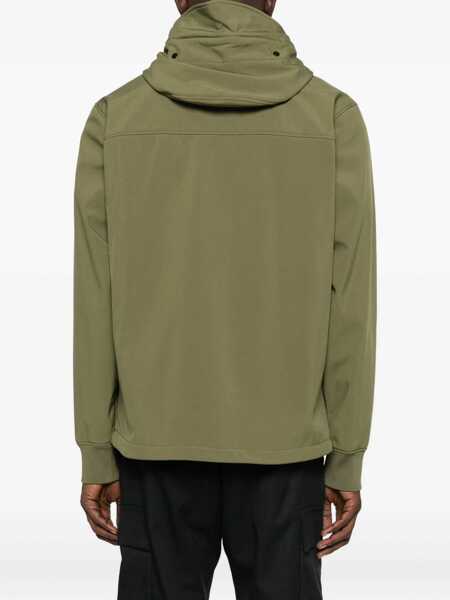 Geci C.P. Company C.P. Company Outerwear Medium Jacket In Cp Shell - R Clothing GREEN Barbati (BM 18989064) 4