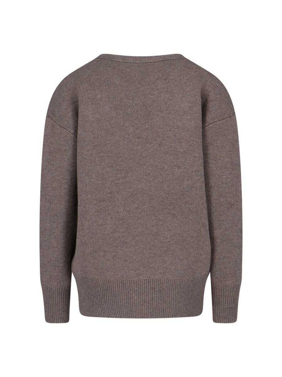 Pulovere Lisa Yang Lisa Yang Sweaters BROWN Femei (BM 18989199) 2