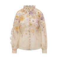 Bluze Zimmermann Zimmermann Silk Blouse With Print Femei