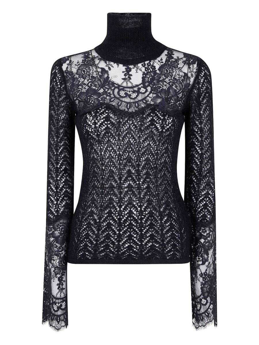 Pulovere Blumarine Blumarine Sweaters Black Femei (BM 18990513) 1