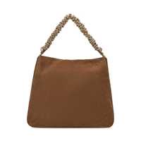 Genti de umar Orciani Dama - Genti de umar Orciani Orciani Orciani Brown Suede Shoulder Bag With Chain Handle BROWN Femei (BM 18990771) - B-mall.ro