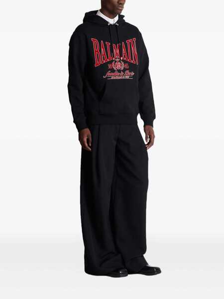 Pulovere Balmain Balmain Sweaters NOIR/ROUGE Barbati (BM 18992124) 3
