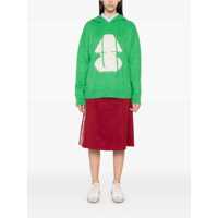 Bluze de trening pentru Barbati - Bluze de trening AUTRY Autry Green Knit Hoodie Sweatshirt GREEN Barbati (BM 18992415) - B-mall.ro